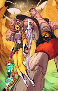 Tifanny and Charlotte On Another World #3 Cover B Fred Perry Var