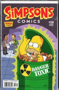 Simpsons Comics #238 (2017) Homer Simpson