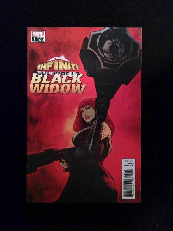 Infinity Countdown Black Widow #1B  MARVEL Comics 2018 VF+  Seinkiewicz Variant 