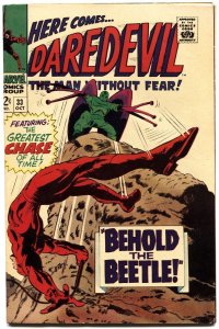 DAREDEVIL #33-1967-MARVEL SILVER-AGE-HIGH GRADE