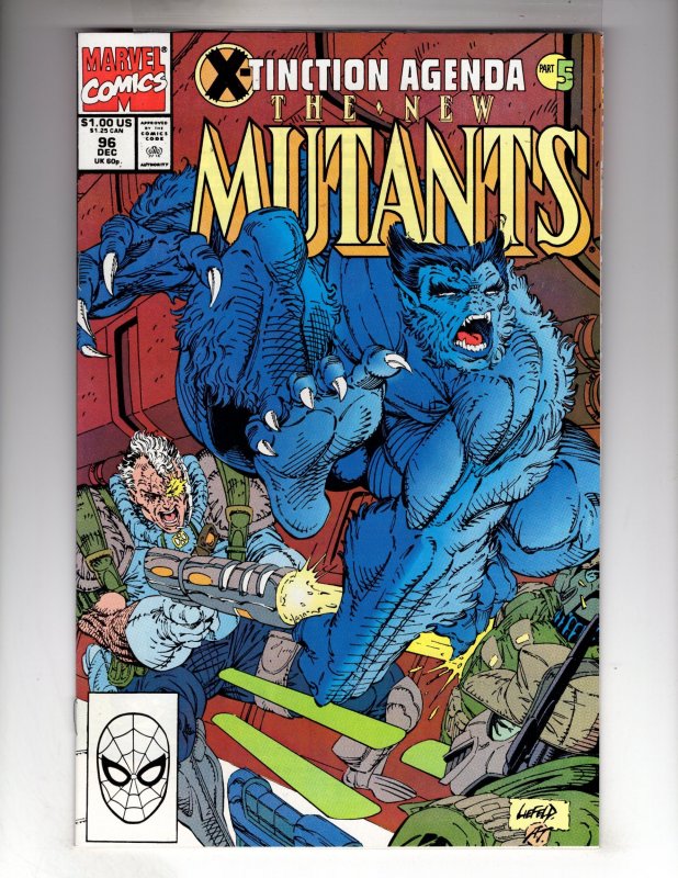 The New Mutants #96 (1990) Beautiful High Grade copy!   / ECA7x