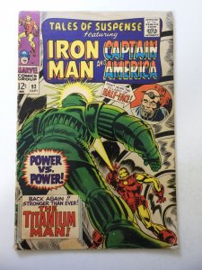 Tales of Suspense #93 (1967) GD/VG Condition 1 1/2 tear bc