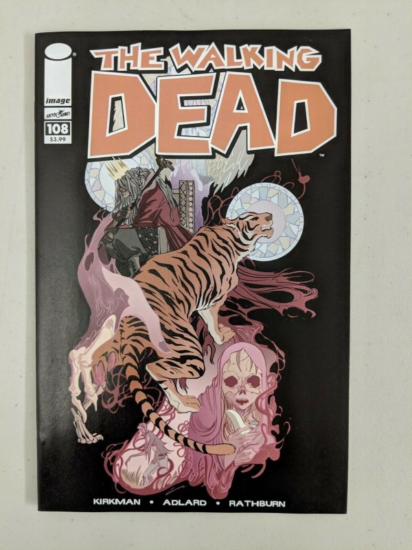 Walking Dead Day #108 Cover Set of 4 B/W Sketch Regular Color Variants VF+ NM- 