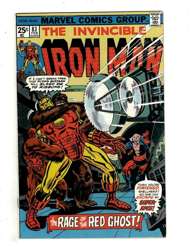 6 Iron Man Marvel Comics # 83 84 85 86 87 88 Tony Stark Blizzard Blood J451 