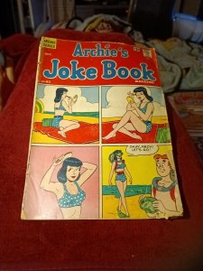 Archie’s Joke Book #82 Silver Age Teen Comic 1964 good girl art scuba dive cover