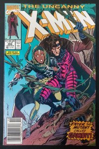 Uncanny X-Men #266 Newsstand 1st Full App of Gambit 1990 Marvel VG/FN