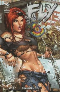 ZENESCOPE FLY #1 SET OF FIVE COVERS INCLUDING PHOENIX COMIC CON VARIANT NM.