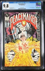 PEACEMAKER #1 CGC 9.8 DR TZIN-TZIN TOD SMITH WHITE PAGES