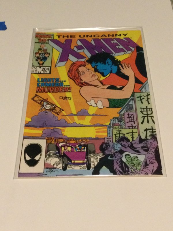 The Uncanny XMen 204 (1986) NM Comic Books Copper Age, Marvel