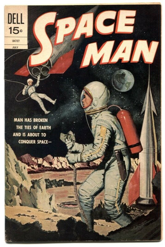 Space Man #9 1972- Dell Comics- Silver Age F/VF 