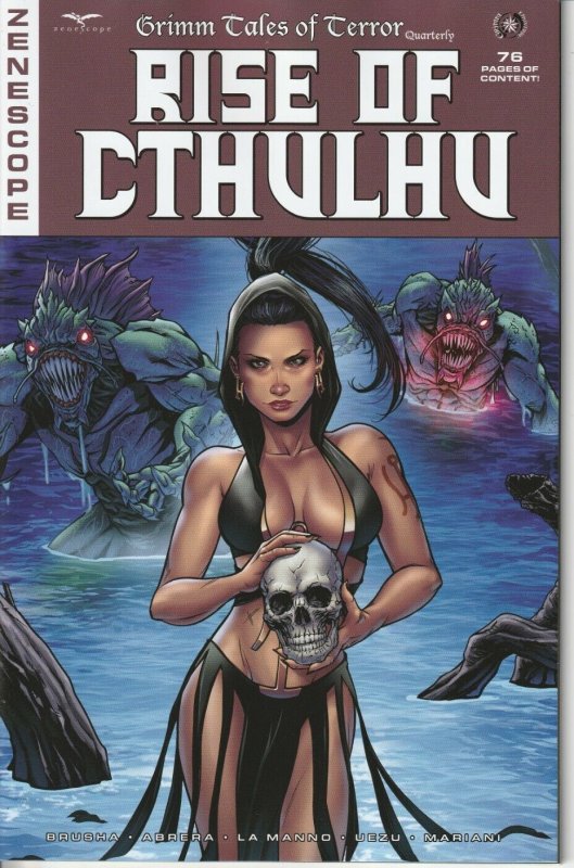 Fotoeléctrico asistente Enlace Grimm Tales of Terror Quarterly Rise of Cthulhu Cover C Zenescope NM  Riveiro | Comic Books - Modern Age / HipComic