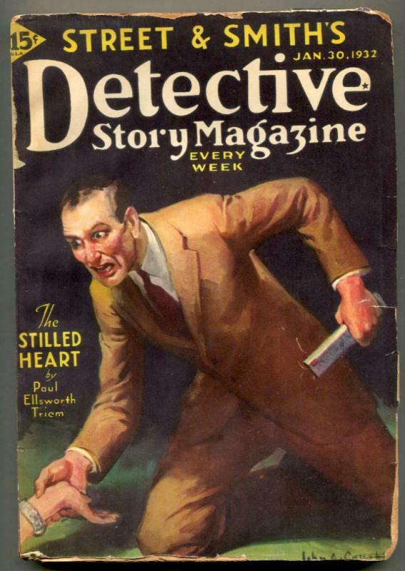 Detective Story Pulp January 30 1932- Stilled Heart