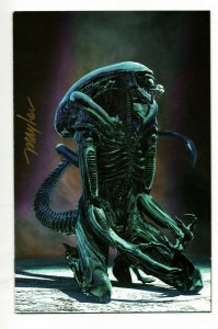 ALIEN #01 MIKE MAYHEW STUDIO EXCLUSIVE SIGNED W/ COA TRADELESS VIRGIN