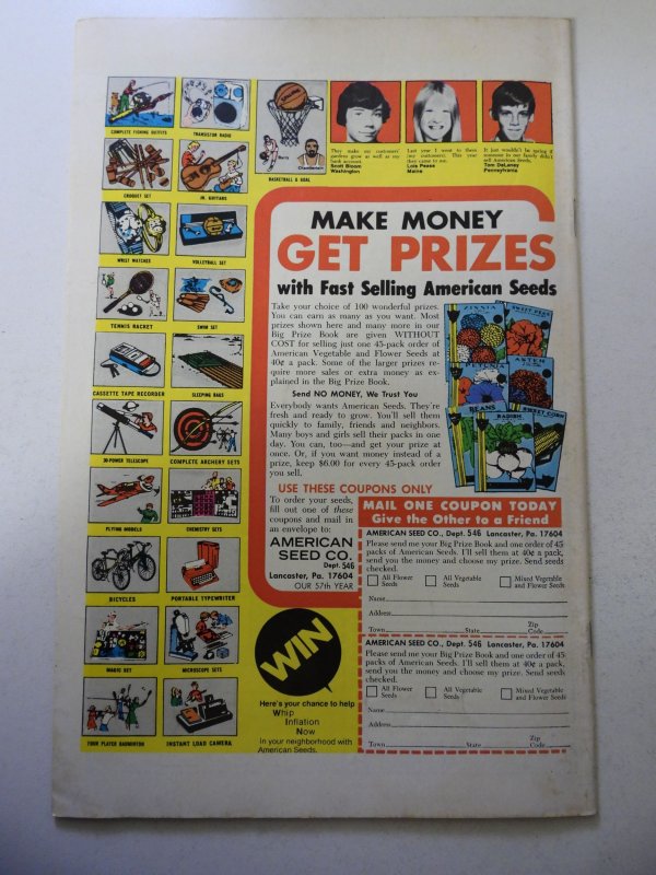 Supernatural Thrillers #13 (1975) FN+ Condition