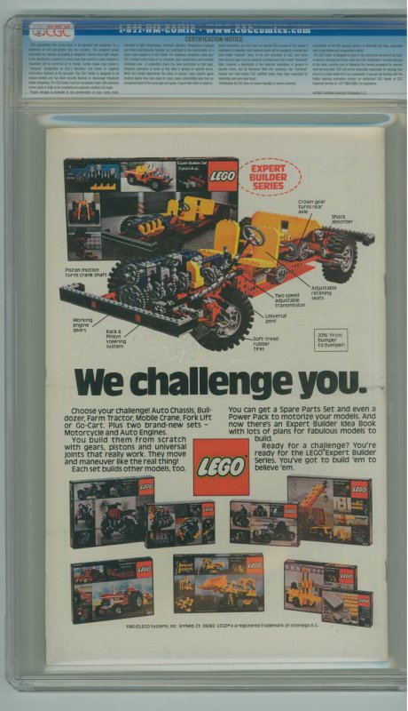 The Uncanny X-Men #142 Direct Edition (1981) CGC 9.2 White Pages