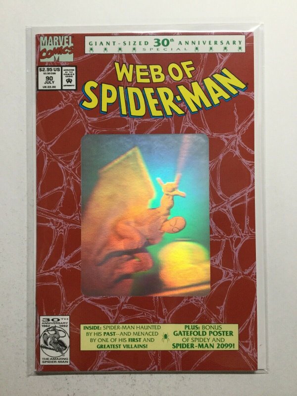 Web Of Spider-Man 90 Near Mint Nm Marvel