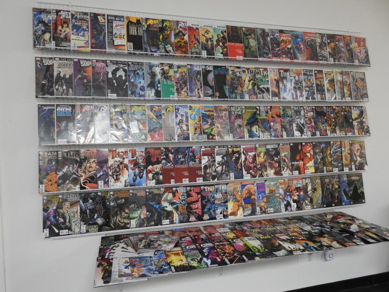 Huge Lot of 200+ Comics W/ Thor, Batman, The Thing! Avg. VF Condition!