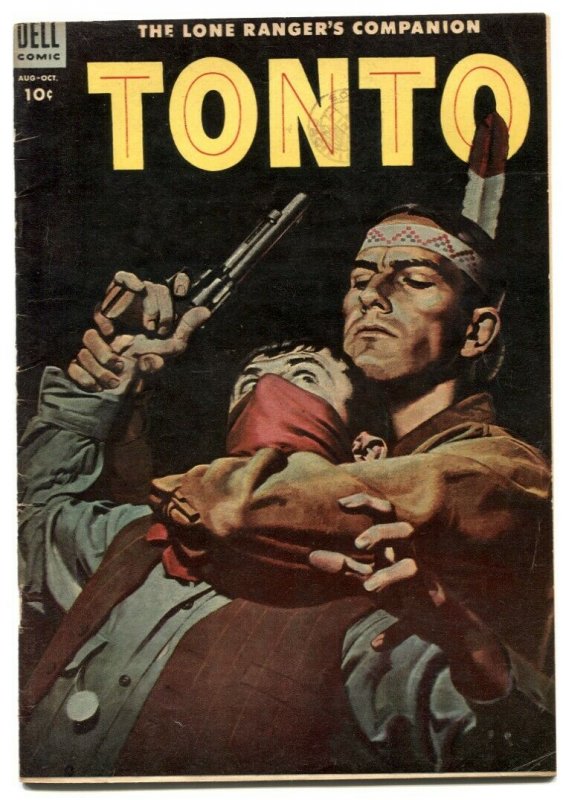 Tonto #16 1954- Dell Western- Lone Ranger's companion VG+