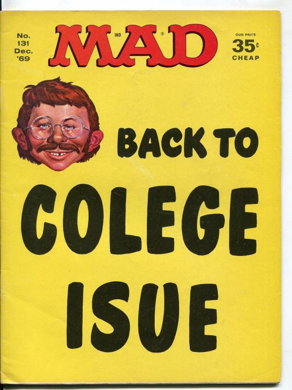 Mad-Magazine-#131-1969-Mort Drucker-Don Martin-David Berg