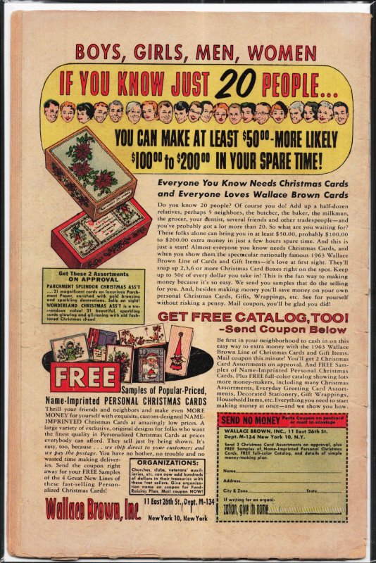 The Avengers #1 (1963) VG- Condition 1 in tear fc