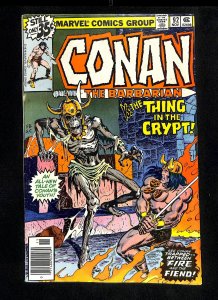 Conan The Barbarian #92 Newsstand Variant