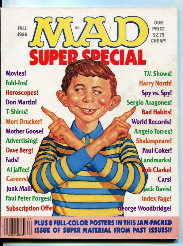 MAD Magazine-Fall-#56-1986-Mingo-Coker-Drucker-VF