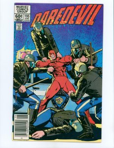 Daredevil #195 (1983) Newsstand