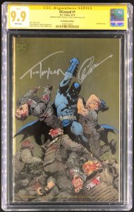 DCeased DC Boutique Edition CGC 9.9 MINT Double Signed Greg Capullo Tom Taylor