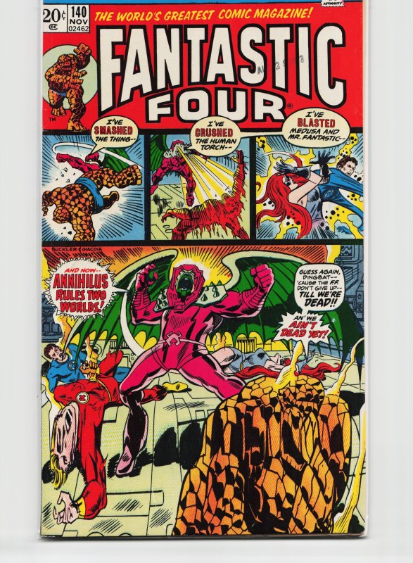 Fantastic Four #140 (1973) Fantastic Four