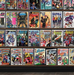 Huge Lot 140+ Comics with Avengers West Coast, West Coast Avengers & More!