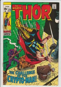 Thor, the Mighty #174 (Mar-70) NM/NM- High-Grade Thor