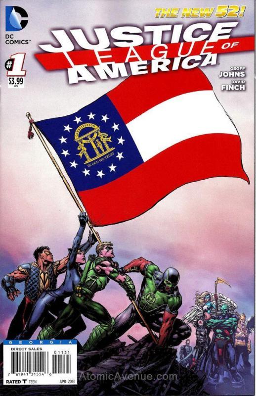 Justice League of America (3rd Series) #1B (11th) VF/NM; DC | save on shipping -