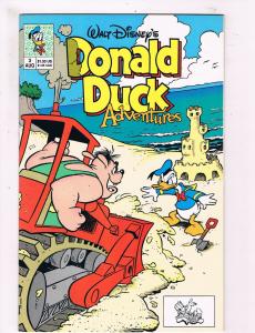 Donald Duck Adventures # 3 Walt Disney Comic Books Goofy Duck Tales Mickey! SW11