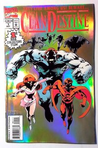 ClanDestine #1 1994 Marvel First App Foil Cover Modok Crimson Crusader Comic