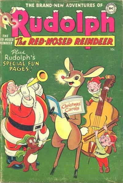 Rudolph the Red-Nosed Reindeer Annual #1954 GD; DC | low grade comic - save on s