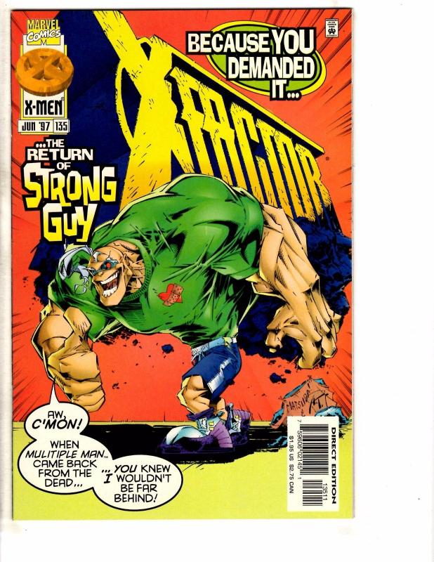 7 X-Factor Marvel Comic Books # 129 130 131 132 133 134 135 X-Men Storm J202