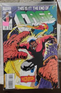 CAGE  # 20  1993  marvel disney luke cage   the end
