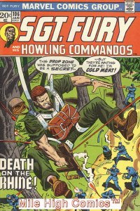 SGT. FURY AND HIS HOWLING COMMANDOS (1963 Series) #106 Good Comics Book