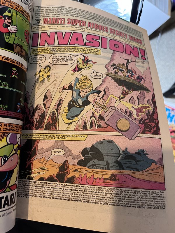 Marvel Super Heroes Secret Wars #8 (1984)
