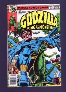 Godzilla #17 - Herb Trimpe Cover Art. Doug Moench Story. (3.0/3.5) 1978