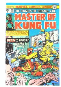 Master of Kung Fu (1974 series)  #28, VF+ (Actual scan)