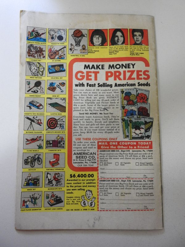 The Invaders #6 (1976) GD Condition Moisture stains