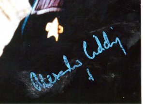 Alexander Siddig Autographed Star Trek Deep Space 9 pic