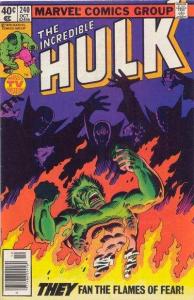 Incredible Hulk (1968 series)  #240, VF+ (Stock photo)