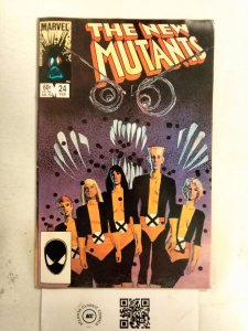 New Mutants #24 VF- Marvel Comics comic book 1 JW60