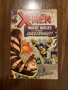 The X-Men #13 (1965)where stocks the juggernaut