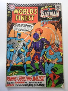 World's Finest Comics #162 (1966) VG- Condition! 1 in spine split