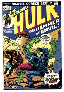 INCREDIBLE HULK #182 comic book 1974-2nd WOLVERINE-BRONZE KEY