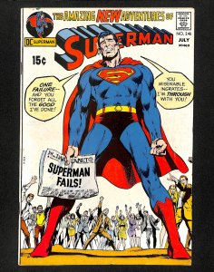 Superman #240 Neal Adams Cover!