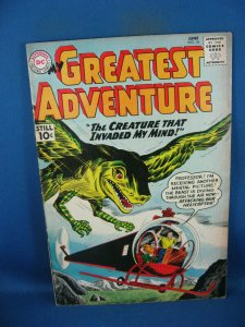 MY GREATEST ADVENTURE 56 F VF 1961 DC